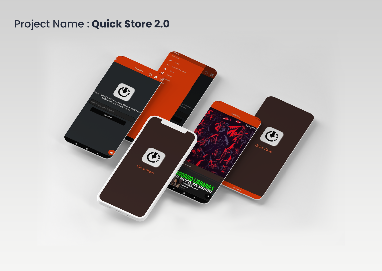 Quick Store - Mobile App